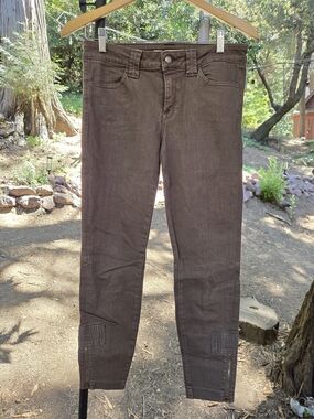 VINCE Brown Espresso Women's Ankle Jeans Size 28